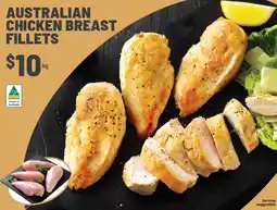 IGA AUSTRALIAN CHICKEN BREAST FILLETS offer