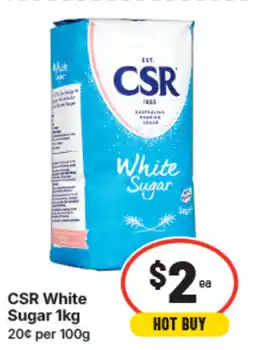 IGA Csr white sugar offer