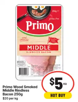 IGA Primo Wood Smoked Middle Rindless offer