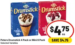 IGA Peters Drumstick SAVE $4.75 offer