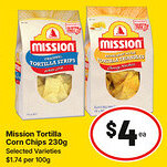 IGA Mission Tortilla Corn Chips offer