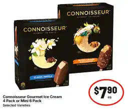 IGA Connoisseur gourmet ice cream offer