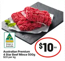 IGA Australian premium beef mince offer