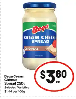 IGA Bega cream cheese spread offer