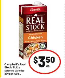 IGA Campbell's real stock offer