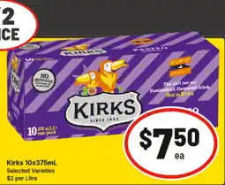 IGA Kirks offer