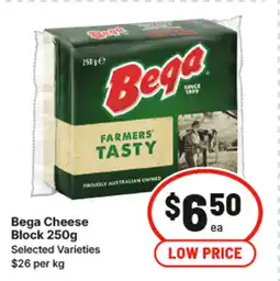 IGA Bega Cheese Block offer