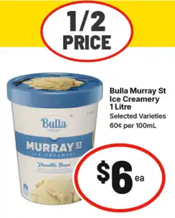 IGA Bulla Murray St Ice Creamery offer