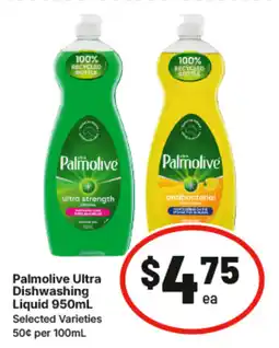 IGA Palmolive Ultra Dishwashing Liquid offer
