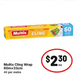 IGA Multix Cling Wrap offer