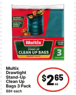 IGA Multix Drawtight Stand-Up Clean Up Bags offer