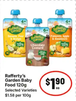 IGA Rafferty's Garden Baby Food offer