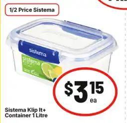 IGA Sistema Klip It+ Container offer