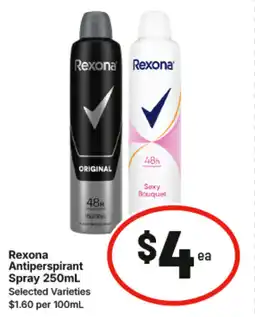 IGA Rexona Antiperspirant Spray offer