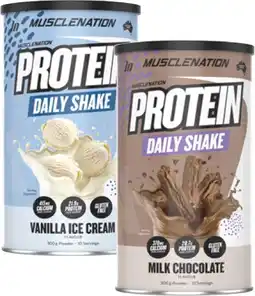 Coles Muscle Nation Daily Shake Powder offer