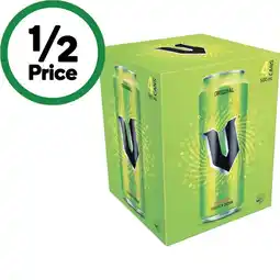 Woolworths V Energy Drink offer