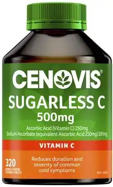 Coles Cenovis Sugarless C 500mg Chewables offer