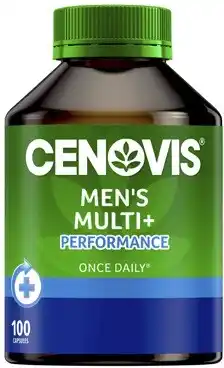 Coles Cenovis Once Daily Men's Multi+ Performance Capsules offer