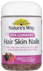 Coles Nature's Way Adult Vita Gummies Hair Skin Nails offer