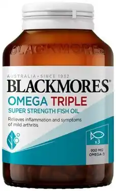 Coles Blackmores Omega Triple Super Strength Capsules offer