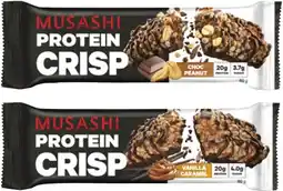 Coles Musashi Protein Crisp Bar offer
