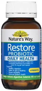 Coles Nature's Way Restore Probiotic Daily Health Capsules offer