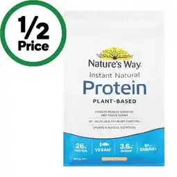Woolworths Nature’s Way Protein Powder offer