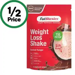 Woolworths FatBlaster Weight Loss Shake offer
