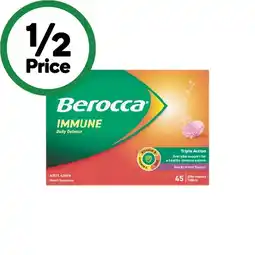 Woolworths Berocca Immune Daily Defence Effervescent Tablets offer