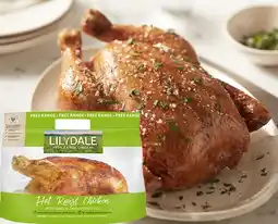 Coles Lilydale Free Range Hot Roast Sage & Onion Chicken offer