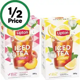 Woolworths Lipton Iced Tea offer