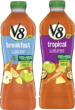 Coles V8 Juice offer