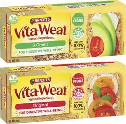 Coles Arnott's Vita-Weat Crispbread offer