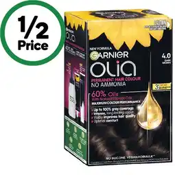 Woolworths Garnier Olia Hair Colour offer