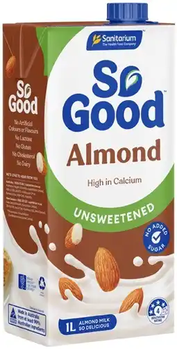 Coles Sanitarium So Good Almond Milk offer