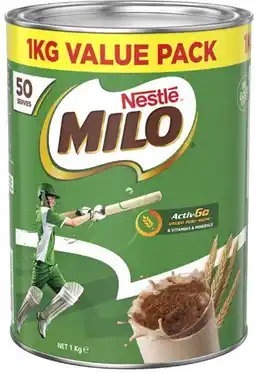 Coles Nestlé Milo offer