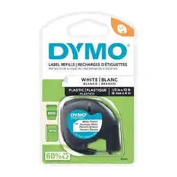 Woolworths Dymo LetraTag Tape Plastic White offer