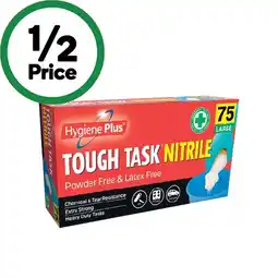 Woolworths Hygiene Plus Tough Task Gloves offer