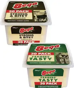 Coles Bega Cheese Slices offer