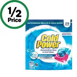 Woolworths Cold Power Laundry Capsules offer