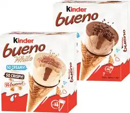 Coles Kinder Bueno Frozen Dessert Cones 248g offer