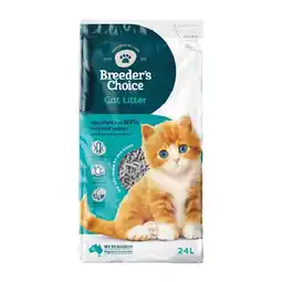 Woolworths Breeder’s Choice Paper Cat Litter offer