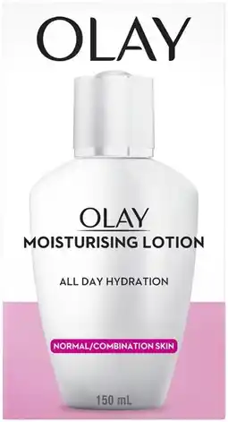 Coles Olay Moisturising Lotion offer