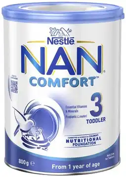 Coles Nestlé NAN Comfort Stage 3 Toddler Milk Drink offer