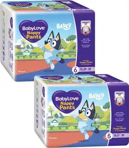 Coles BabyLove Bulk Nappy Pants-28 Pack offer