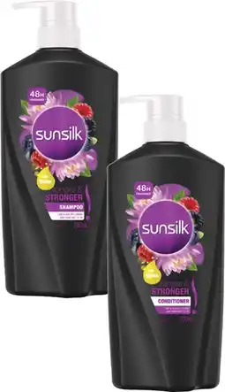 Coles Sunsilk Shampoo or Conditioner 700mL offer