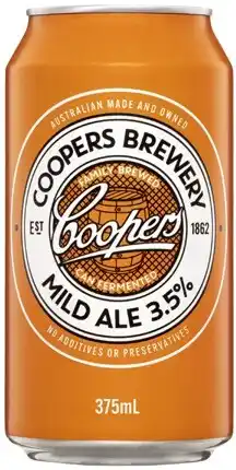 Coles Coopers Mild Ale Cans offer