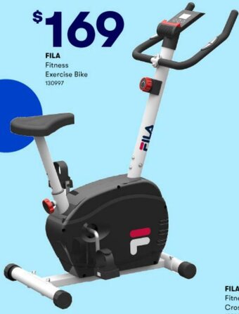 BIG W Fila Fitness Exercise Bike offer