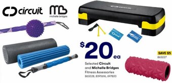 BIG W Circuit And Michelle Bridges Fitness Assessories offer