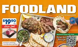 Foodland Australian Lamb Easy Carve Boneless Leg Roast offer